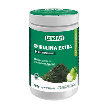 Land Art, Spirulina Extra Apple, 300 Grams