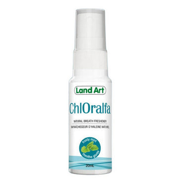 Land Art, Chloralfa Breath Freshener Mint, 20 Ml (16 Count)