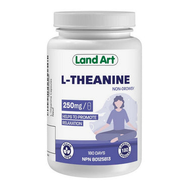 Land Art, L Theanine, 180 Capsules