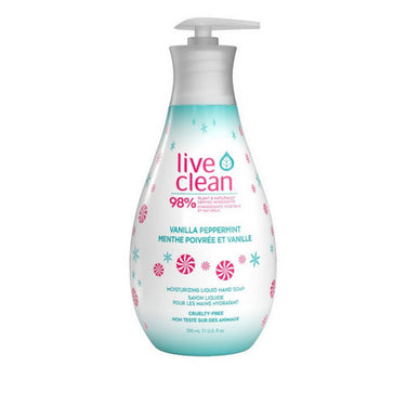 Live Clean, Vanilla Peppermint Hand Soap, 500 Ml
