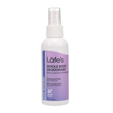 Lafes Body Care, Whole Body Spray Pure Lavender, 118 Ml