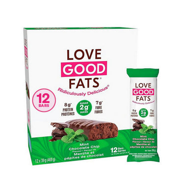 Love Good Foods, Mint Chocolate Chip, 39 Grams (12 Count)