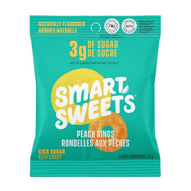 Smartsweets, Peach Rings, 50 Grams (12 Count)