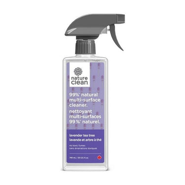 Nature Clean, Multi Surface Spray Lavender Tea Tree, 740 Ml