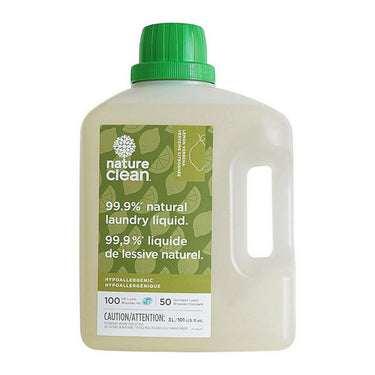 Nature Clean, Laundry Liquid Detergent Lemon Verbena, 3 Liters