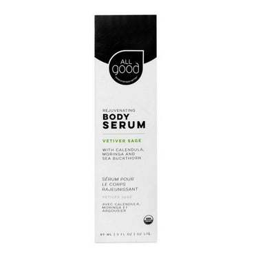 All Good, Rejuvenating Body Serum Vetiver Sage, 89 Ml