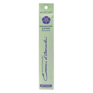 Maroma, Premium Stick Incense Frank And Myrrh, 0.02 Killogram (10 Count)
