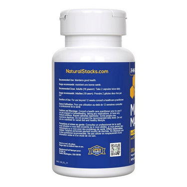 Natural Stacks, Magtech Magnesium Complex, 180 Vegan Capsules