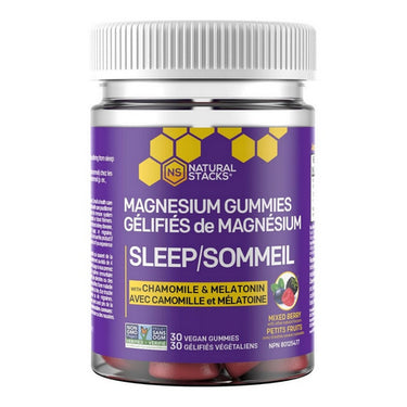 Sleep Magnesium Gummies 30 Count by Natural Stacks