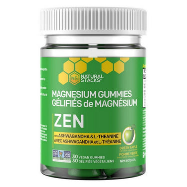 Zen Magnesium Gummies 30 Count by Natural Stacks