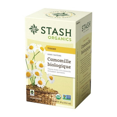 Stash Tea, Organic Chamomile Tea, 0.05 Killogram (16 Bags)