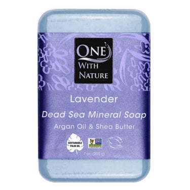 One with Nature, Lavender Bar Soap, 200 Grams (6 Count)