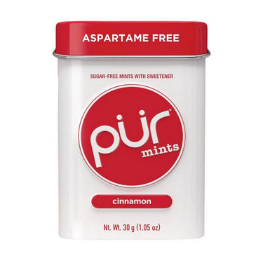 Pur Gum, Mints Cinnamon Tin, 30 Grams (12 Count)