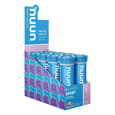 Nuun And Company Inc, Electrolyte Sports Drink Tablets Grape, 52 Grams (8 Count)
