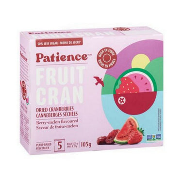 Patience Fruit And Co, Berry and melon Flavoured Gummy Candy, 5 Count