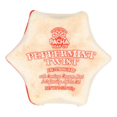 Pacha Soap, Peppermint Twist Froth Bomb, 142 Grams