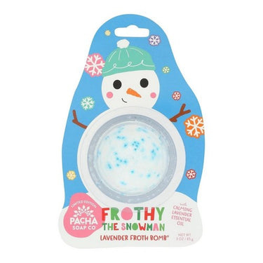 Pacha Soap, Froth Bomb Frothy The Snowman, 85 Grams