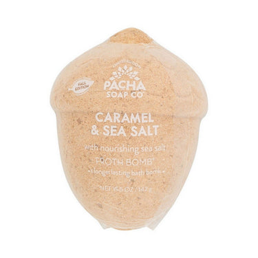 Pacha Soap, Froth Bomb Caramel And Sea Salt, 142 Grams