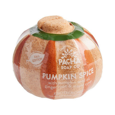 Pacha Soap, Pumpkin Spice Froth Bomb, 2 Pack