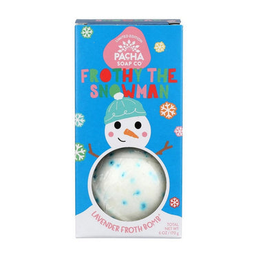 Pacha Soap, Froth Bomb Frothy The Snowman, 2 Pack