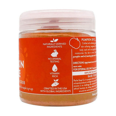 Pacha Soap, Whipped Soap And Scrub Pumpkin Spice, 227 Grams