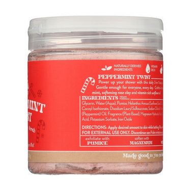 Pacha Soap, Whipped Soap And Scrub Peppermint, 227 Grams