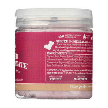 Pacha Soap, Whipped Soap And Scrub Spiced Pomegranate, 227 Grams