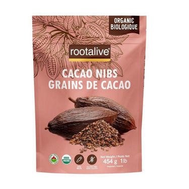 Rootalive Inc., Organic Cacao Nibs, 454 Grams