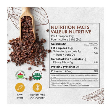 Rootalive Inc., Organic Cacao Nibs, 454 Grams