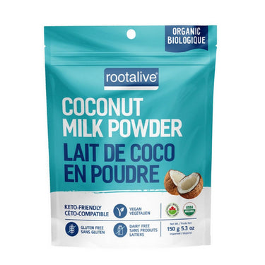 Rootalive Inc., Coconut Milk Powder, 150 Grams