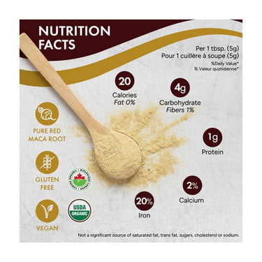 Rootalive Inc., Organic Gelatinized Red Maca Powder, 454 Grams