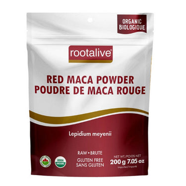 Rootalive Inc., Organic Gelatinized Red Maca Powder, 200 Grams
