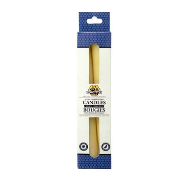 Dutchmans Gold Inc., Beeswax Candles 6 Inches Taper, 1 Each