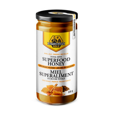 Dutchmans Gold Inc., Total Hive Superfood Honey, 330 Grams