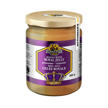 Dutchmans Gold Inc., Honey With Royal Jelly, 500 Grams