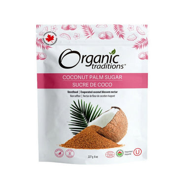 Organic Traditions, Organic Coconut Palm Sugar, 227 Grams