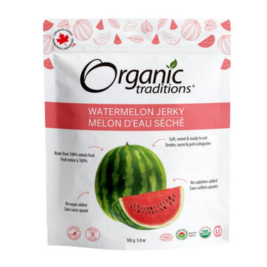 Organic Traditions, Organic Watermelon Jerky, 165 Grams
