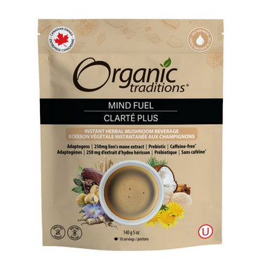 Organic Traditions, Mind Fuel, 140 Grams