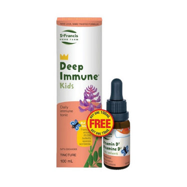St. Francis Herb Farm Inc., Deep Immune Kids Shrink EN, 115 Ml