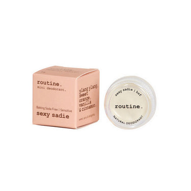 Routine Natural Beauty, Sexy Sadie Mini Baking Soda Free Natural Deodorant, 5 Grams