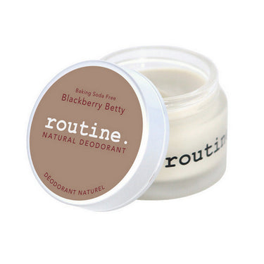Routine Natural Beauty, Baking Soda Free Cream Deodorant Blackberry, 58 Grams