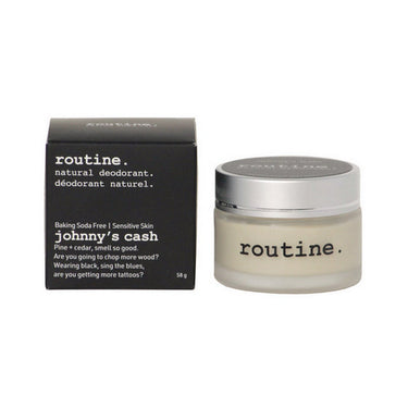Routine Natural Beauty, Johnnys Cash Baking Soda Free Natural Deodorant, 58 Grams