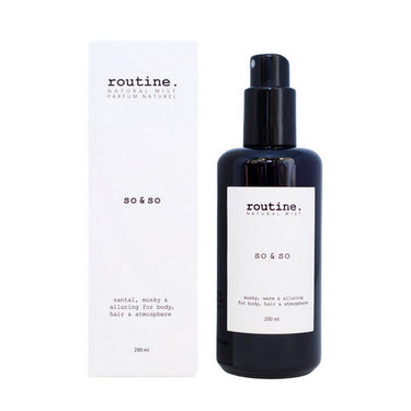 Routine Natural Beauty, Body And Hair Mist So And So, 200 Ml
