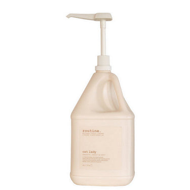Routine Natural Beauty, Cat Lady Body Cream Refill, 4 Liters