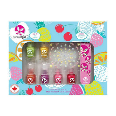 Suncoat, Scented Nail Polishes Fresh And Fruity Kit, 1 Kit