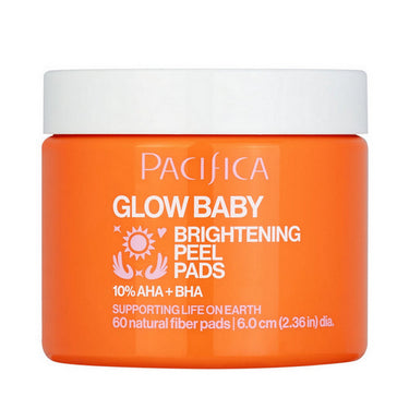 Pacifica, Glow Baby Brightening Peel Pads, 60 Count