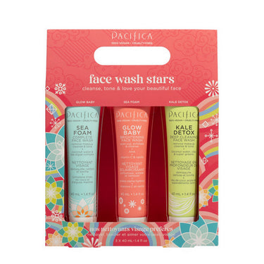 Pacifica, Face Wash Stars, 3 Count