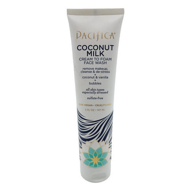 Pacifica, Coconut Milk Cream To Foam Wash, 147 Ml
