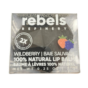 Rebels Refinery, Heart Lip Balm Black Wildberry, 7 Grams