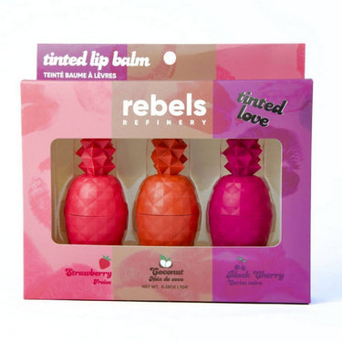 Rebels Refinery, Tinted Lip Balm Gift Set, 1 Count